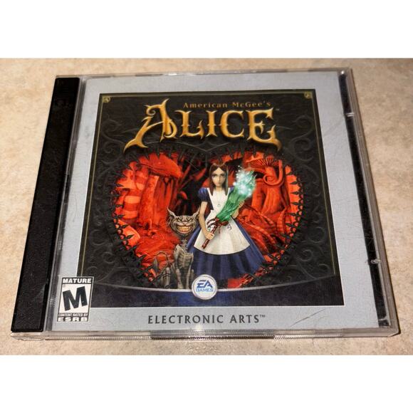 American McGee’s Alice video game PC mature 2001 2 disc - Picture 1 of 5